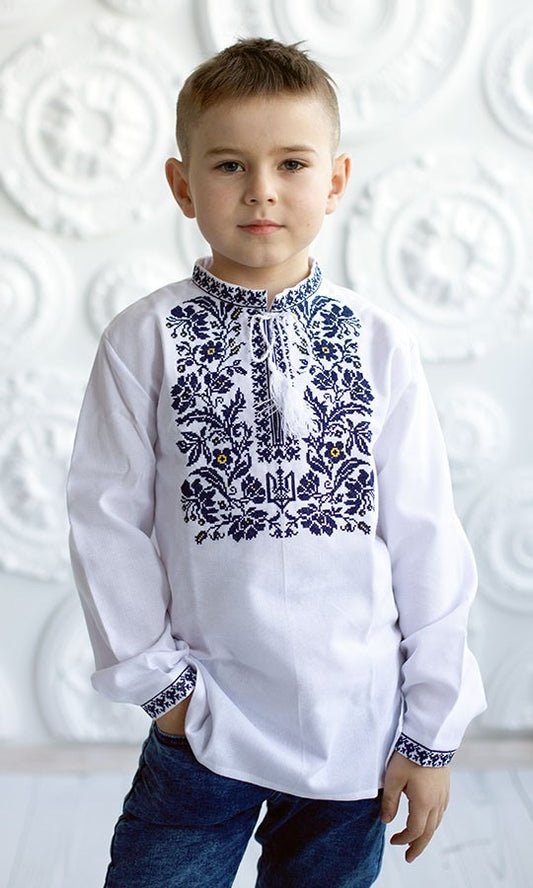 BOYS VYSHYVANKA IN USA/ EMBROIDERY UKRAINIAN SHIRT