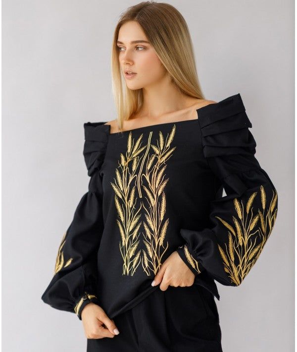 UKRAINIAN VYSHYVANKA IN USA/ EMBROIDERY BLOUSE FOR WOMEN