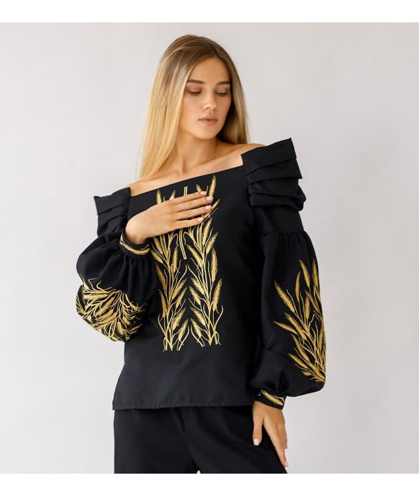 UKRAINIAN VYSHYVANKA IN USA/ EMBROIDERY BLOUSE FOR WOMEN
