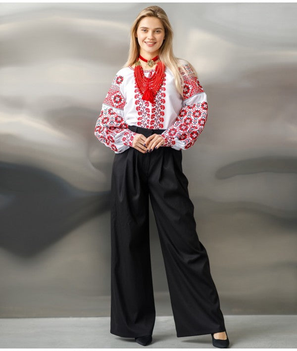EMBROIDERED BLOUSE/VYSHYVANKA IN USA/ VYSHYTA SOROCHKA/UKRAINIAN VYSHYVANKA