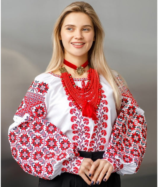 EMBROIDERED BLOUSE/VYSHYVANKA IN USA/ VYSHYTA SOROCHKA/UKRAINIAN VYSHYVANKA