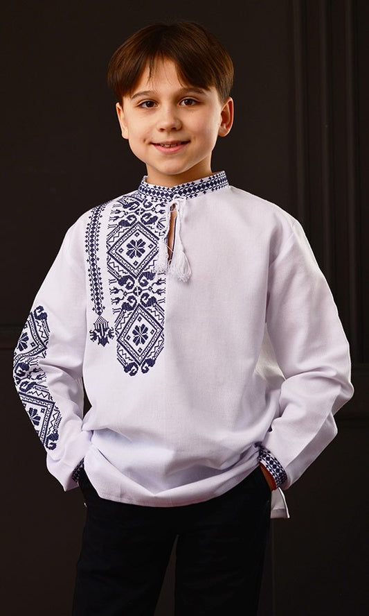 BOYS VYSHYVANKA IN USA/ EMBROIDERY UKRAINIAN SHIRT