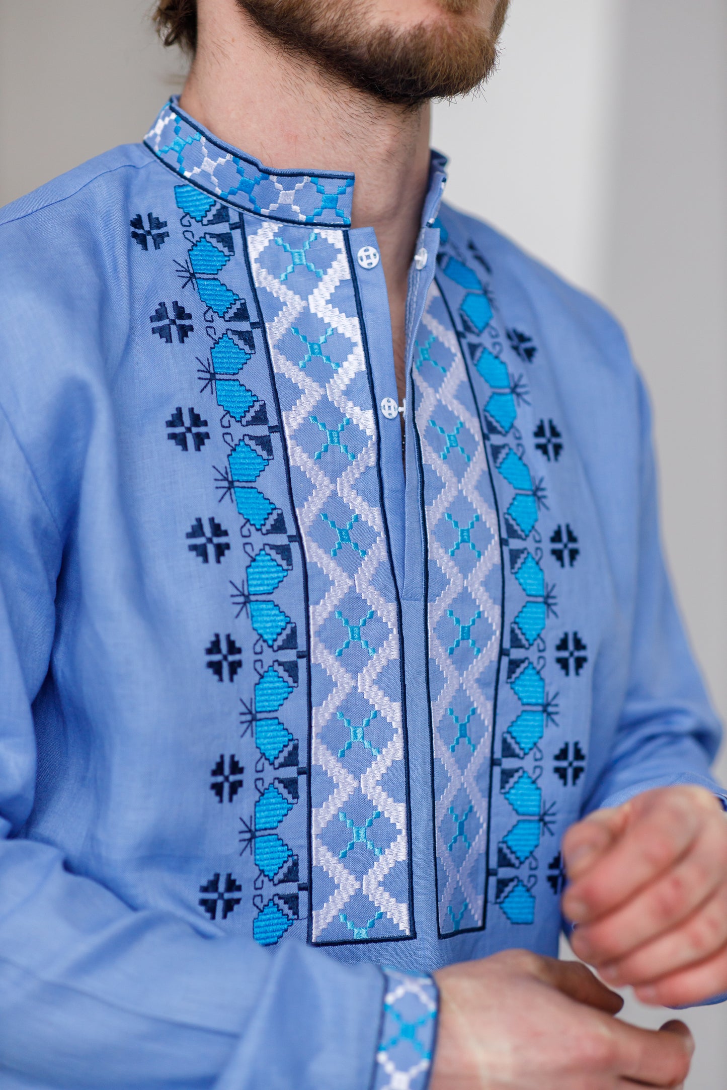 EMBROIDERED VYSHYVANKA’S FOR COUPLES /VYSHYTA SOROCHKA/UKRAINIAN VYSHYVANKA LIEN SET
