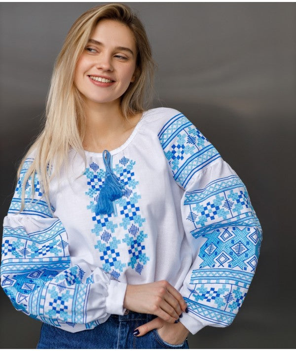 EMBROIDERED BLOUSE/VYSHYVANKA IN USA/ VYSHYTA SOROCHKA/UKRAINIAN VYSHYVANKA