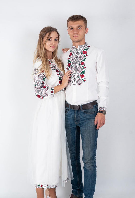 EMBROIDERED SET FOR SPECIAL OCCASIONS